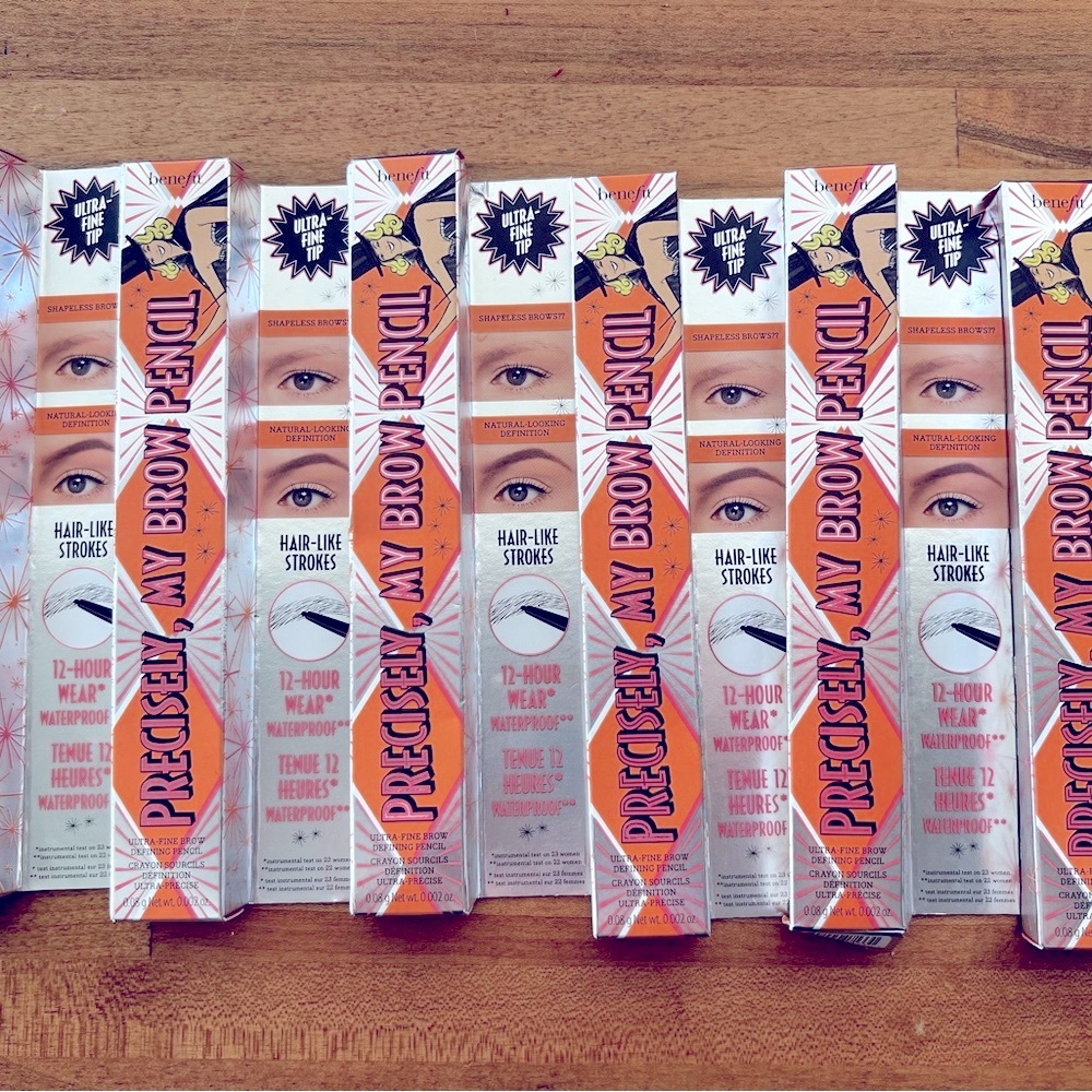 Benefit Precisely My Brow Pencil (Ultra Fine Brow
Defining Pencil) Bundle of 5